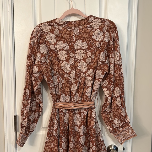 Cleobella Lennox Mini Dress Rhada Block Print Size Small - Picture 5 of 8